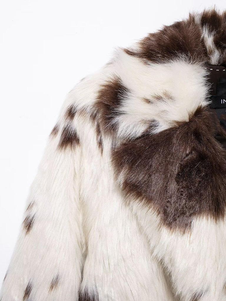 Women's Faux Fur Coat: Autumn/Winter European & American Style, Fashionable, Eco-friendly, Simple & Elegant