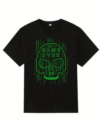 Game Over T-shirt Shirt Men Women