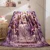 1PC Virgin Mary surrounded by angels Print Blanket Warm Soft Fluffy Kids and Adult Sofa Bed Throw Blanket Travel Camping RV