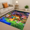 3D S-Sand B-box Cartoon Game Living Room Non-Slip Area Rug Soft Carpet for Bedroom Playroom Sofa,Easy Clean Home Decor Doormat