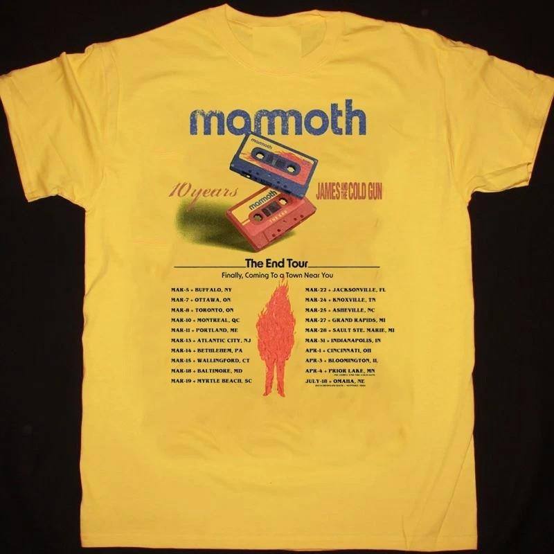 Mammoth The End 2026 North American Tour T Shirt Full Size S-5XL PP3075 M