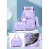 Primary School Children's Book Bag Lightweight Girls and Boys Three Piece Set High Looking