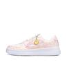 Li Ning Floating Boat Thermal Lightweight Breathable Slip Resistant Low top Skateboard Shoes Unisex White Pink AGCS419-1(Team920-BOX)