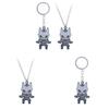 Kaiju No 8 Keychain Pendant Metal Decor For Kids And Friends Gifts