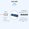 Zhiqian IoT 16-Port RS232 to Ethernet Modbus/MQTT Gateway Module