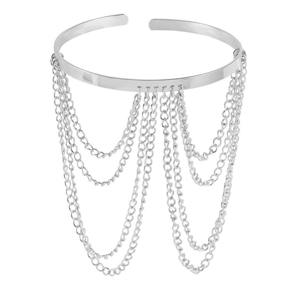 Goldfarbene Armbänder Offen Verstellbare Kette Anhänger Armband Party Zubehör