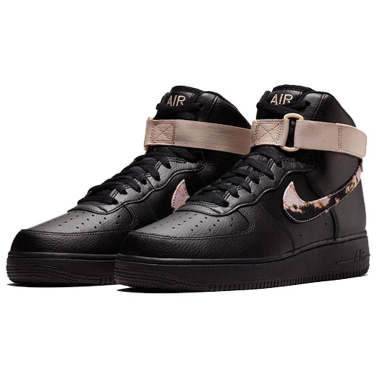 New Nike Air Force 1 High Acid Wash Pack Black AR1954-002