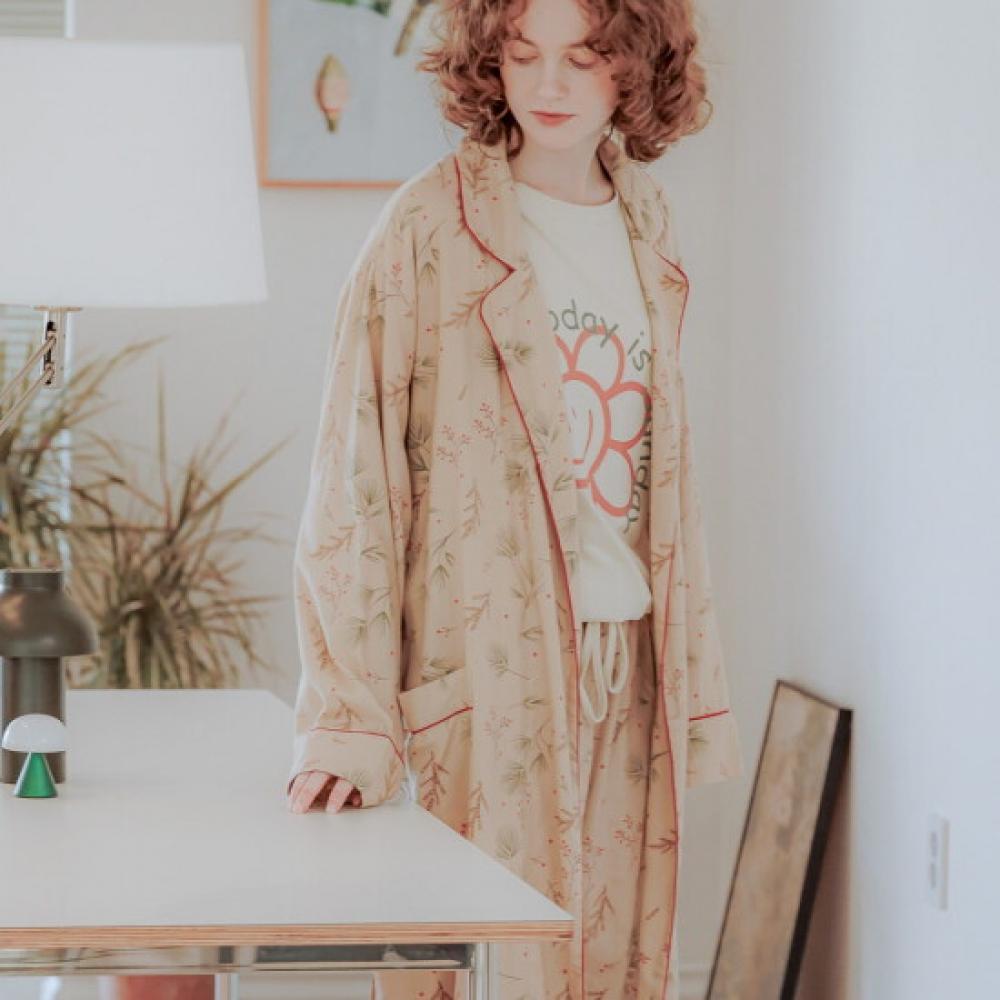 Sunday Lounge Soft Fine Robe Swjjagn0039