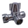 Water Flow Control Shower Diverter Valve Hassle-free Installation Sturdy Metal Construction Compatible With Shower Heads