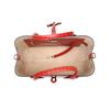 Longchamp Le Roseau 30 Crocodile Pattern Leather Short Handle Bamboo Buckle Tote Bag Medium Women Tote Bags Orange 10058HTSH21