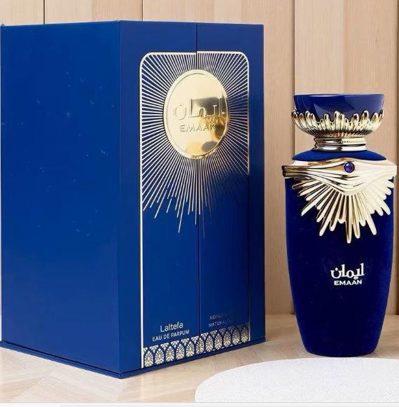 Lattafa Emaan Sakeena Double-Door Women's Perfume Gift Box - Arabic, Middle Eastern Fragrance from Dubai