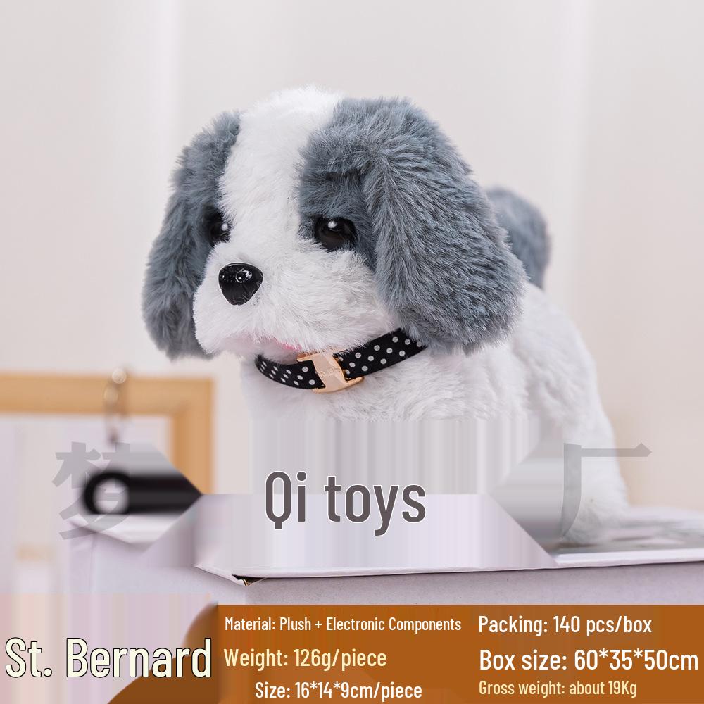 Plush Electric Toy Rabbit - Cute, Walking, Talking Simulated Pet Doll for Kids