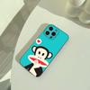 Cute P-Paul -F-Frank design Phone Case For iPhone 17,16,15,14,13,12,11 Pro Max,16/15/14Plus,XS Soft Black Cover