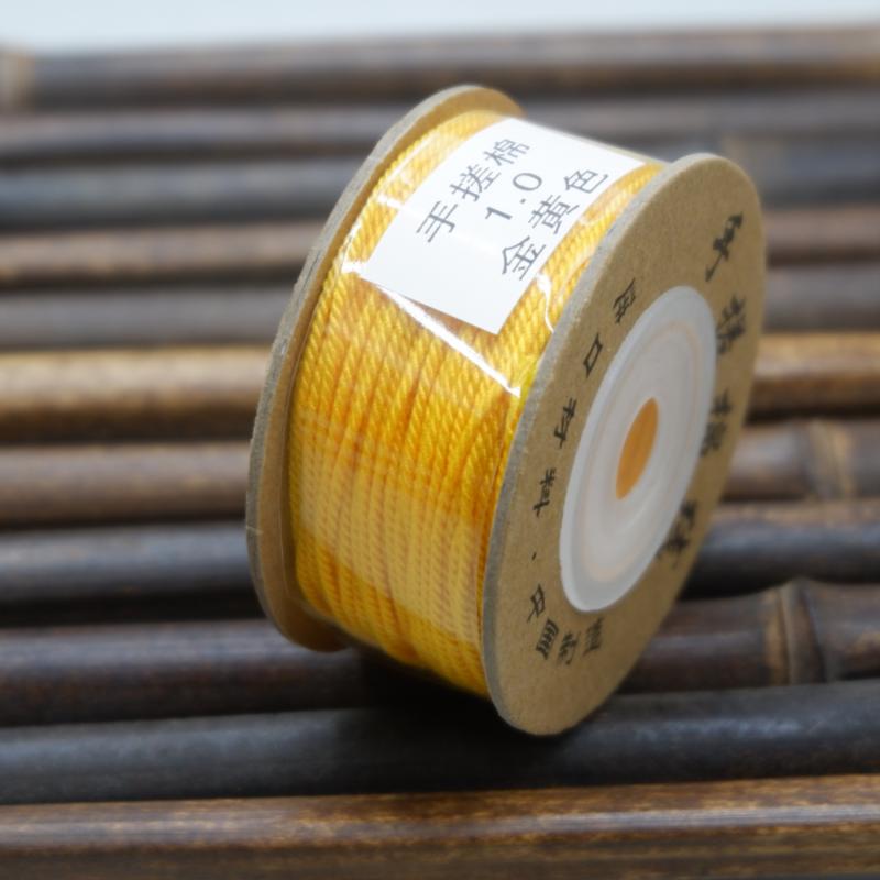 Tibetan Handcrafted Cotton Hemp Beading Thread for Prayer Beads and Tassels