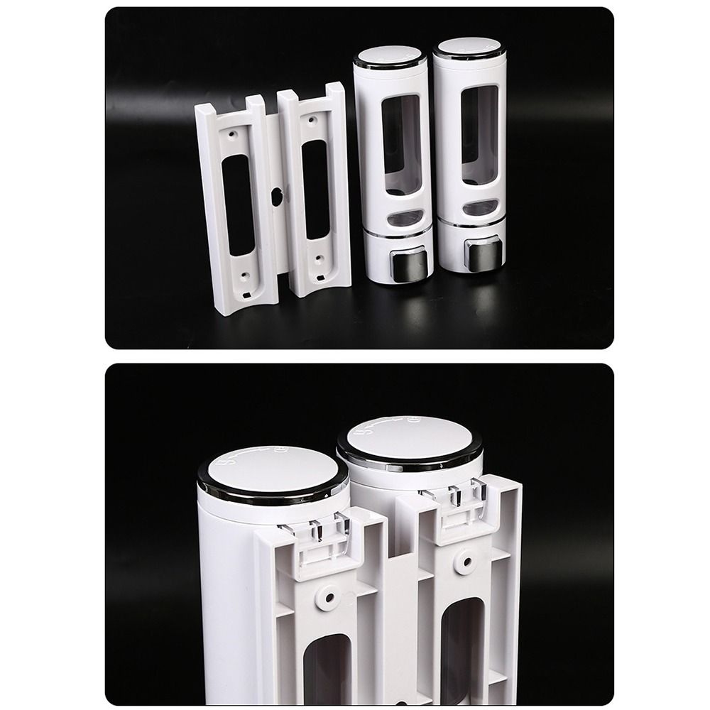 Manual Press Liquid Soap Container Wall-Mount Hand Sanitizer Jar Soap Dispenser  Shampoo