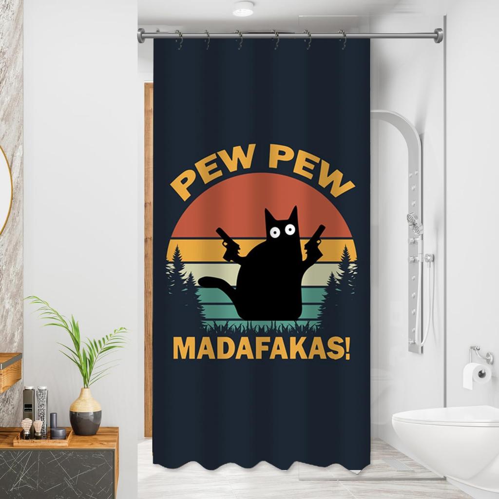 Cortina de Ducha Floral Morada Vintage Morado Oscuro Beige Flor Cortinas de Ducha Para Baño Boho Victoriano Lila Floral Baño