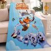 Funny G-Grizzy and The Lemmings Blanket Warm Soft Suitable For Bedroom Sofa Bed Living Room Office Travel Camping Gifts