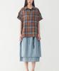 STUDIO TOMBOY Layering Pleated Point Skirt_Sky Blue 9106232201