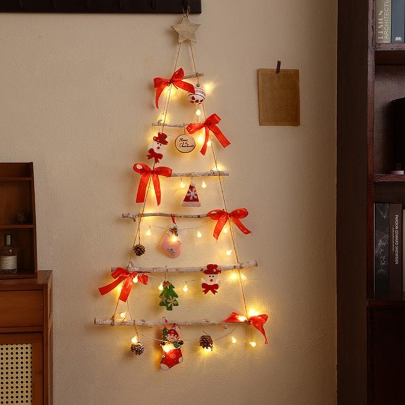 Reusable Wall Mounted Christmas Tree Environmentally Friendly Decoration Christmas Tree Ornaments DIY