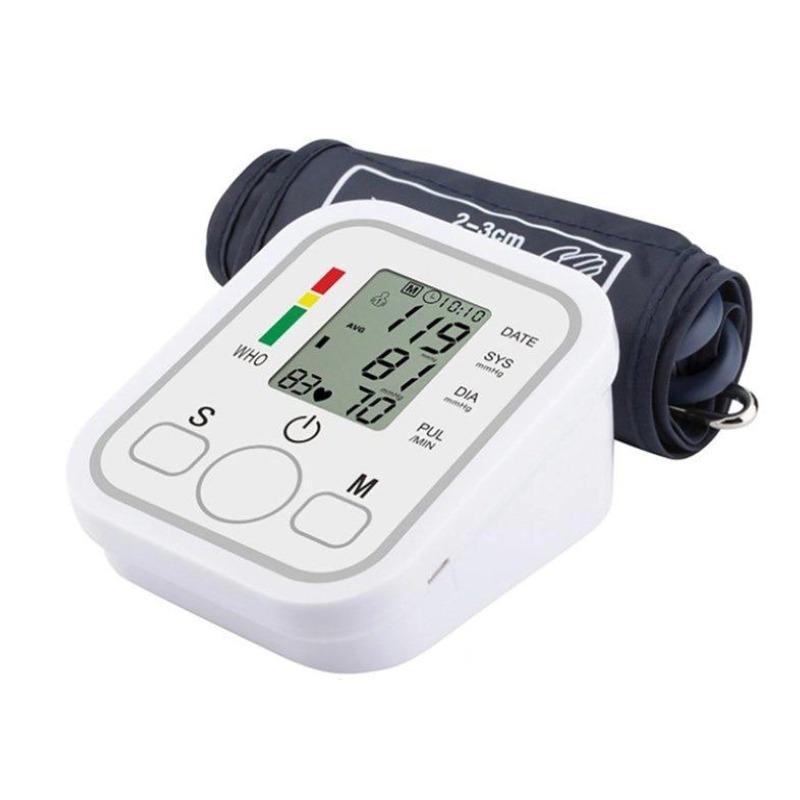 Tensiomètre du bras supérieur, moniteur de fréquence cardiaque, soins de santé, compteur numérique médical, tonomètre, mesure automatique