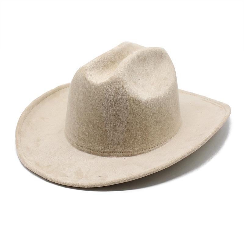 Tibetan Top Hat, Western Cowboy Hat, Sun Hat, Men'S And Women'S Suede Hat, Knight Hat, Top Hat