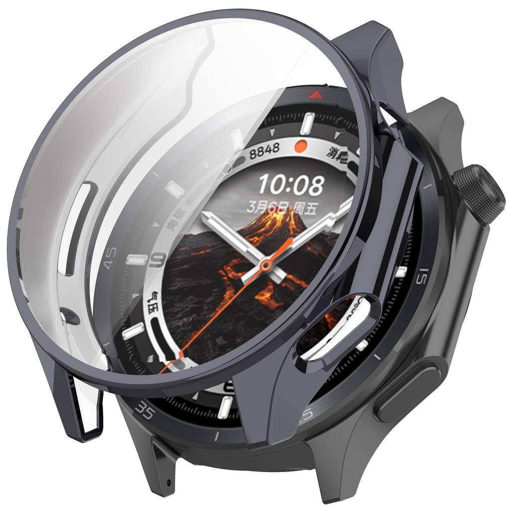 For Oppo Watch X2/OnePlus Watch 3 Electroplating TPU Protective Cover Watch Case with Screen Film