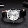 Top-Marke Herrenuhren Luxus Einfache Quarz-Armbanduhren für Männer Lederarmband Mode Business Männliche Uhr relogios masculino