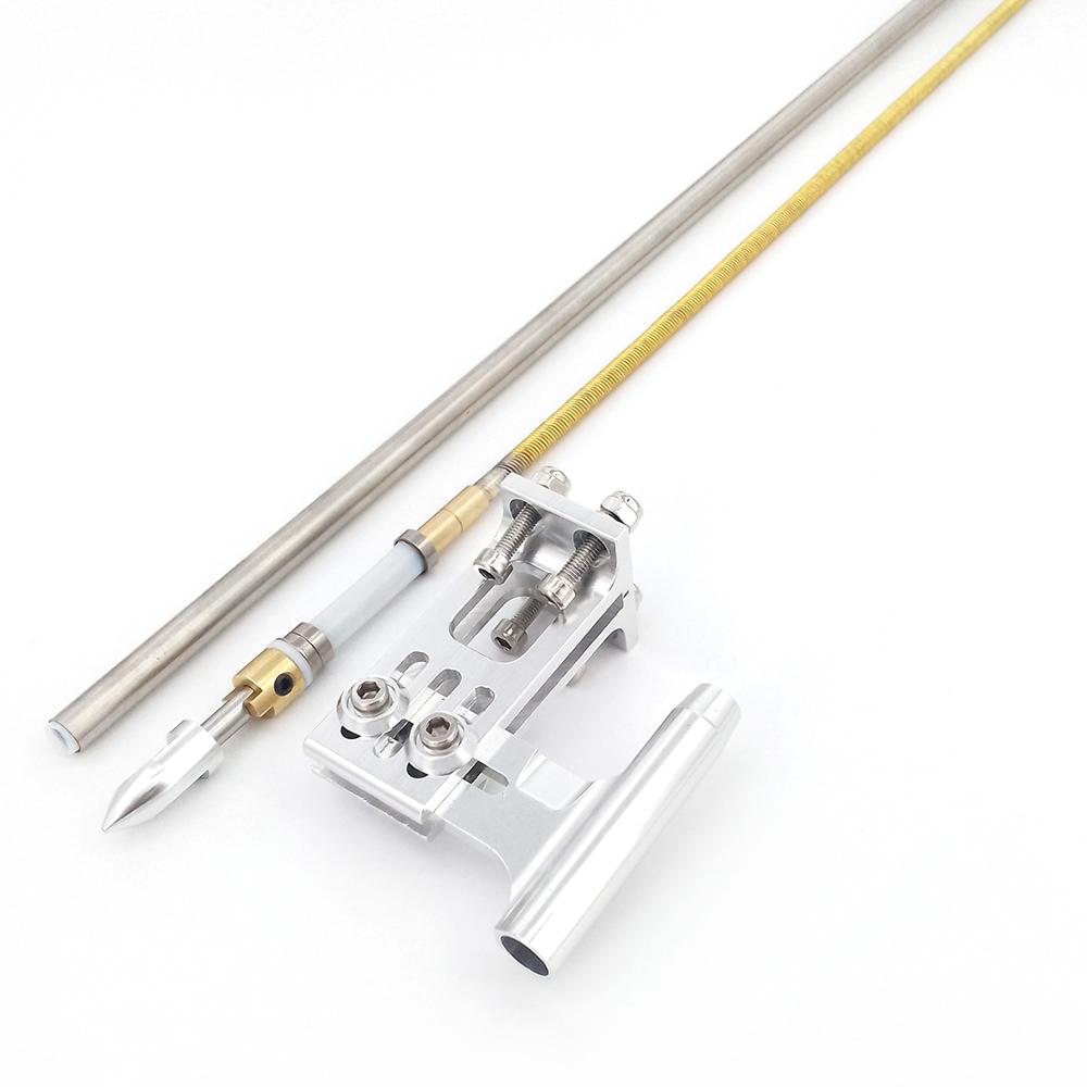RC Boat Flexible Drive Shaft 4mm Bearing Right Left Shaft Strut Stinger Bracket 400mm for RC Speed Boat MONO Oval VEE Hydroplane