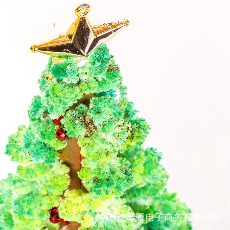 DIY Growing Tree Paper Sakura Crystal Trees Desktop Cherry Blossom Toys Handmade Christmas Tree Craft Kit Valentine's Day Gift