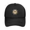 Mihawk  Onepieces  Flag Trucker Hat Unisex Sport  Mesh Baseball Cap Polyester Adjustable Sports Cap