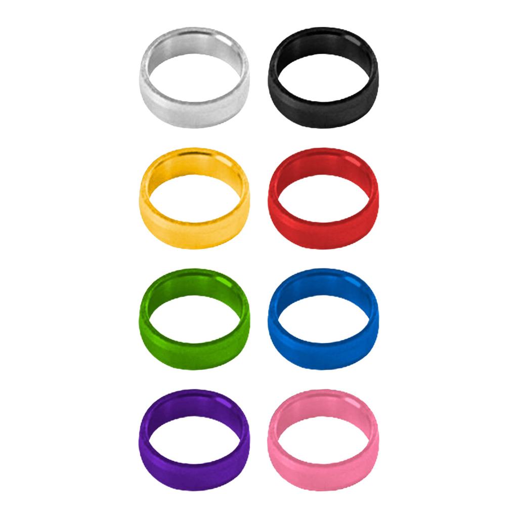 6Pcs Dart Flight Wing Savers Protectors Aluminum Alloy Dart Wing Corrector Dart Shaft Protector Dart Flights Rings Set