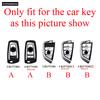 Zinc Alloy + PU Leather Car Key Case Cover for Holder for BMW F20 F30 G20 F31 F34 F10 G30 F11 X3 F25 X4 I3 M3 M4 1 3 5 Series