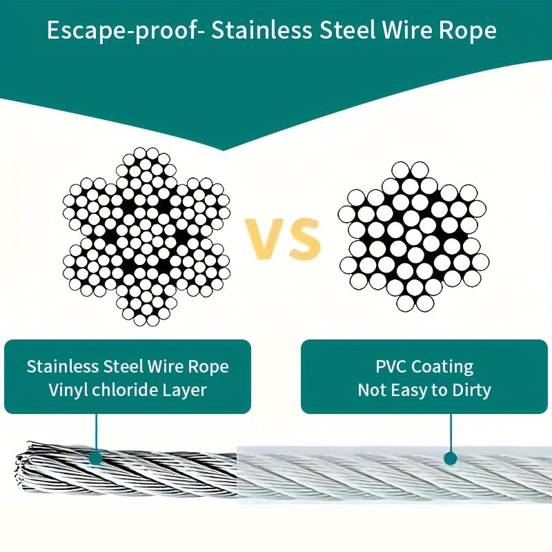 1SET tendedero de acero inoxidable, portátil, ideal para lavandería interior/exterior, accesorios de camping, baños y residencias de estudiantes