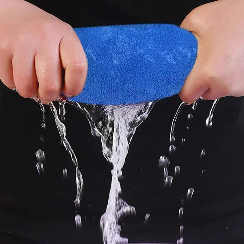 1-5PC Car Wash Microfiber Towel Cleaning Drying Cloth Soft for Car Care Cleaning Detailing Towels Washing Towel Auto Accessories