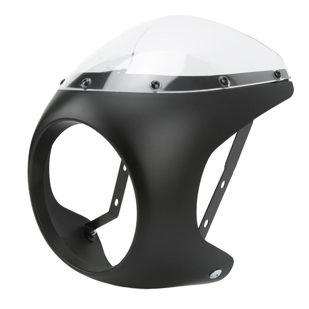 7in Front Motorcycle Headlight Fairing Smooth Surface Aging Resistant Wearproof Fit For Round Headlights Motorbike