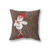 Cute Snowman Merry Christmas Print Pattern Cushion Cover Home Living Room Sofa Decoration Square Pillow Pillow Cover
