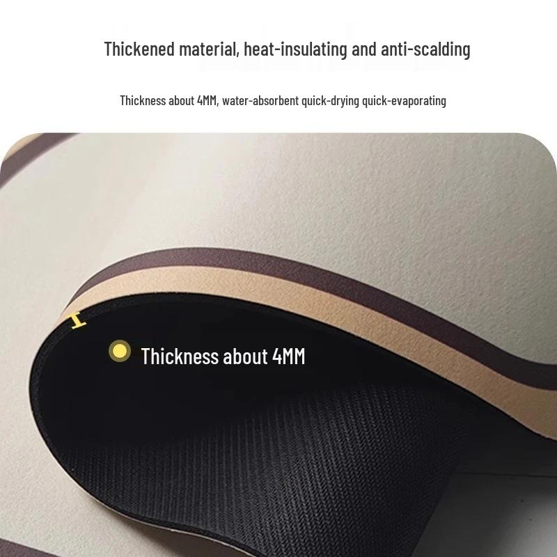 Newcomer Discount: Waterproof, Non-Slip, Heat-Resistant Kitchen Mat - Absorbent and Quick-Drying for Table, Counter, and Draining.