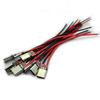 10pcs Professional 20AWG USB C Connector Welding Male to Female Type-C Wire Universal 2 Pin Connector Electronic Repair