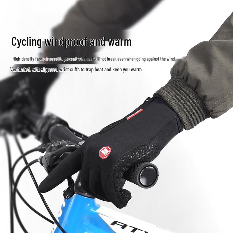 Lishi Outdoor Winter Fleece Touchscreen Ski & Cycling Gloves 3rd Gen
