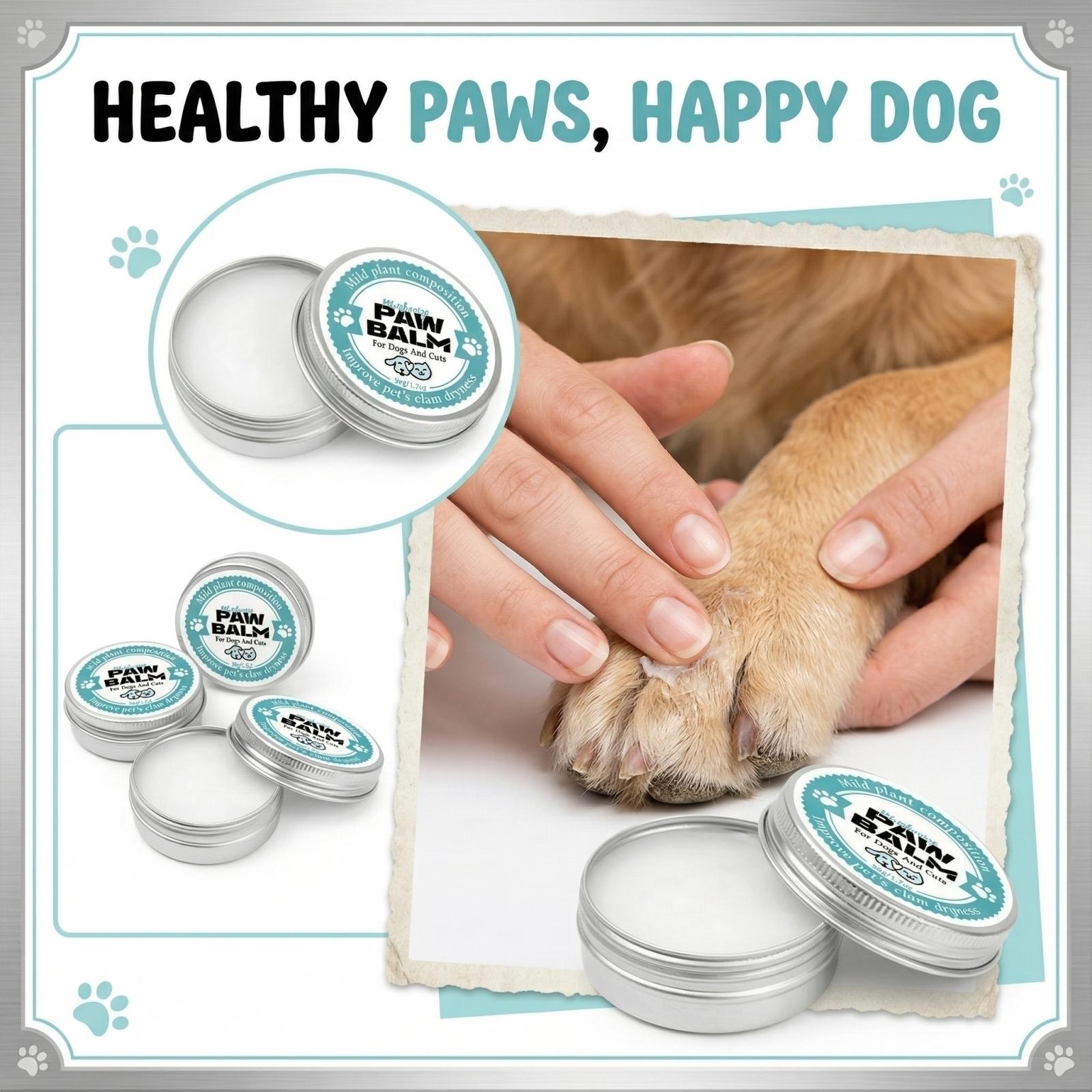 

Pet Dog Care Foot Moisturizing Cream For Dog Foot Hygiene One Size