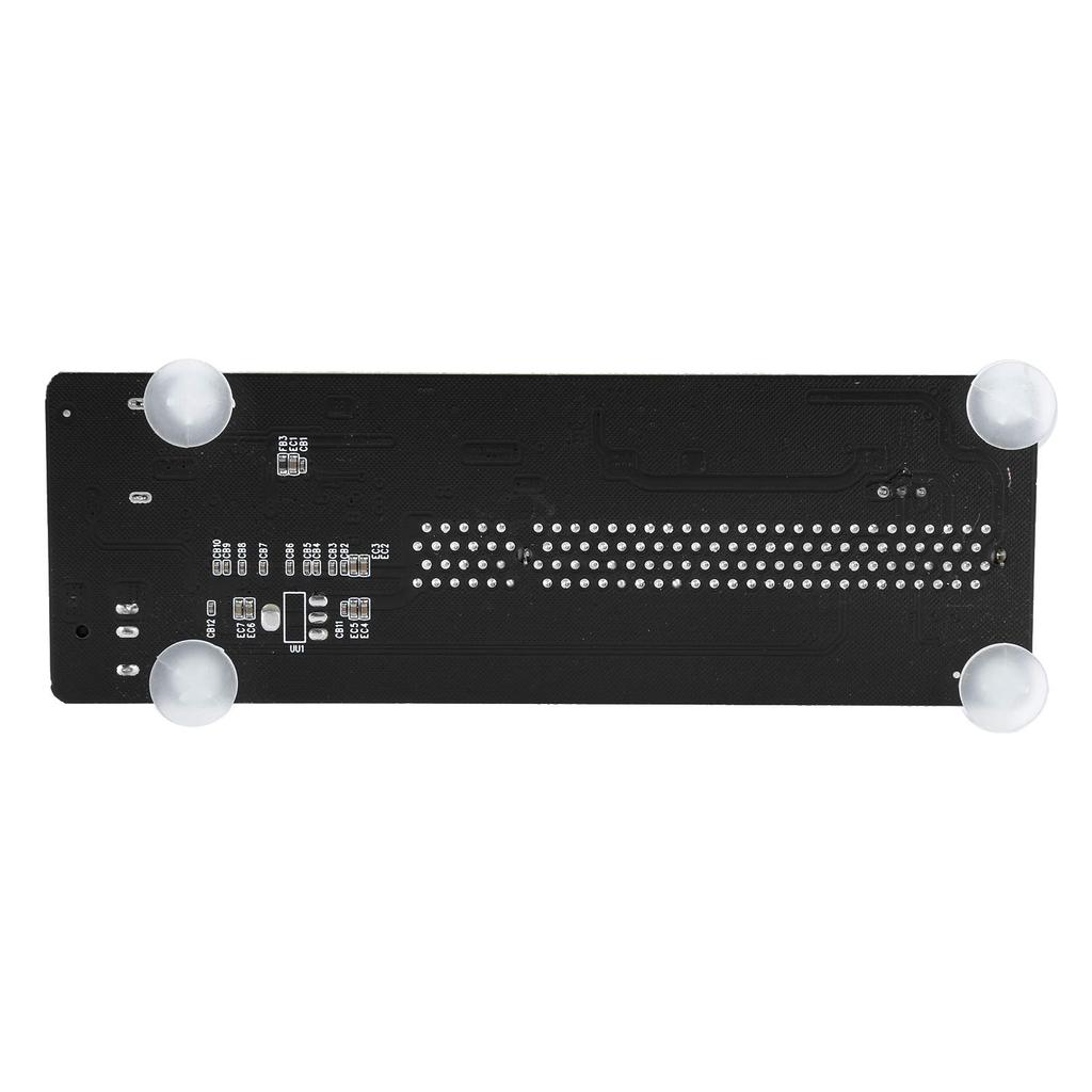 PCIE to Dual PCI Adapter Resin Riser Expansion Card with 0.6m Cable for Windows XP, Windows 7, 8, 10, 2003, MacOS, and Linux