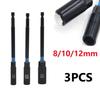 For Home DIY Hex Nut Driver Home Improvement 150mm Hex Machine 10mm Socket Size 12mm Socket Size 8mm Socket Size