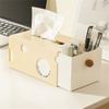 Household Cheese Styling Tissue Box Multifunction Napkin Storage Boxes Living Room Remote Control Organizer Desktop Paper Holder