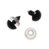 6-12mm Stuffed Screws Animal Puppet Toy Making With Washers Doll Safety Eyes Black Craft Eyeball