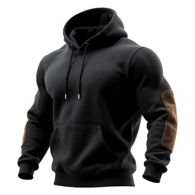 Men's Colorblock Sweatshirt Hoodie Men's Sports Large Size Casual Sweatshirt
