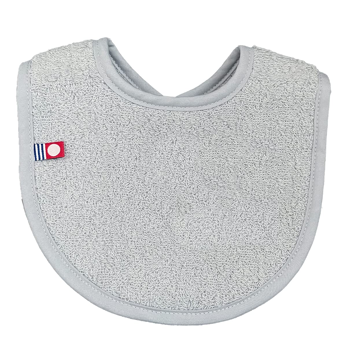 

EMOCA Imabari Towel Adjustable Solid Color Bib, Size, Gray, серый