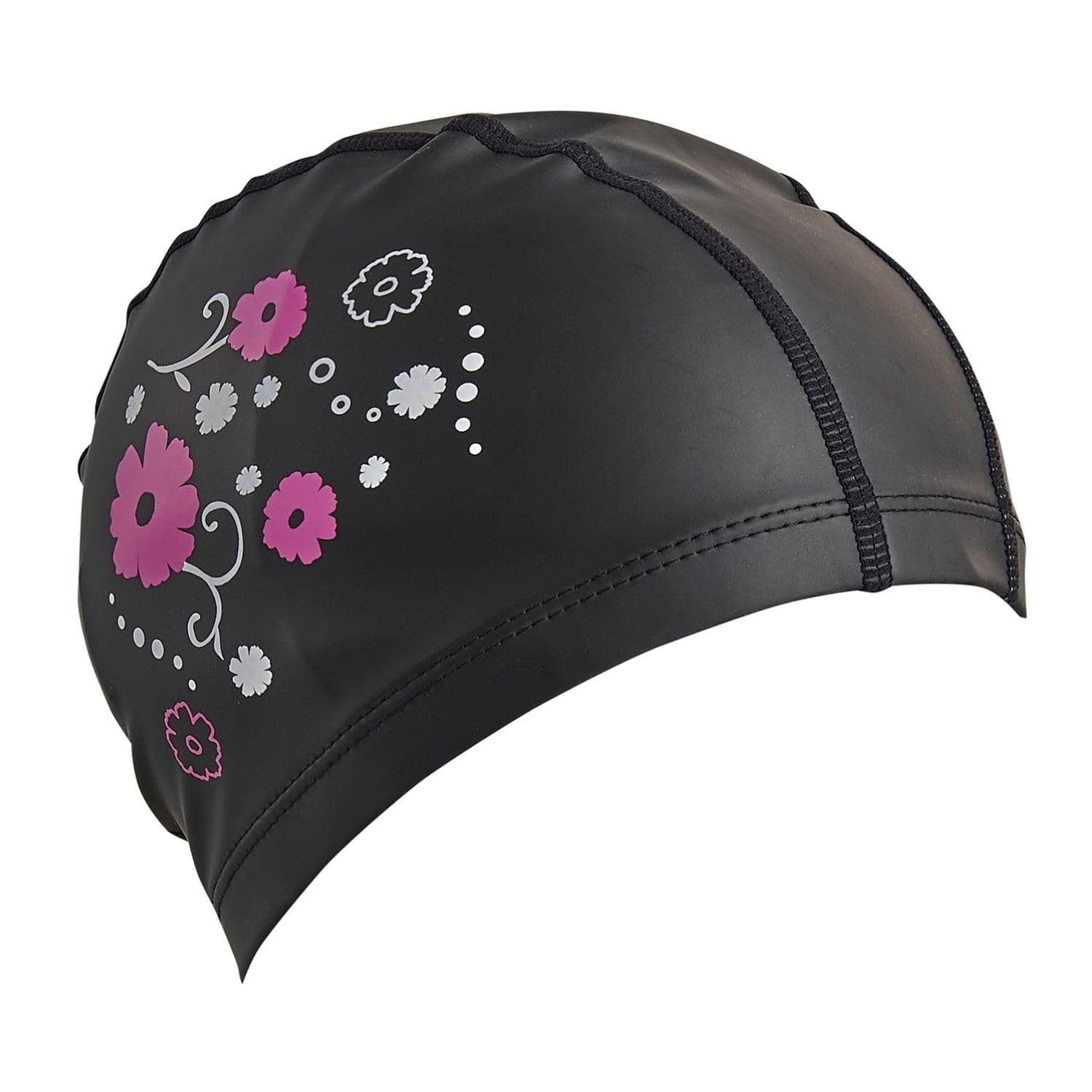 

SWANS Swimming Cap Silicone Laminated Cap that Keeps Hair Dry BK Swim Swimming Leisure Adults (Swans) - - SA-70FL26 - Cap, Cap, Fitness, Pool, -