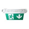 Exit Sign LED Battery Powered Emergency Safety Facilities Acrylic ABS Green AC85?265V
