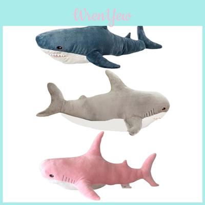 Realistic 3d Shark Stuffed Animal Toy Pillow For Decoration And Kids Gift