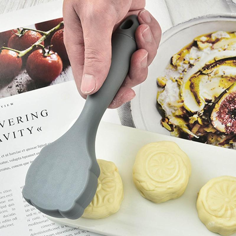 5 Pieces Mooncake Moulds Cookie Cutters Pie Pumpkin Pan Green Bean Stamps Bakery Supplies Kitchen DIY Baking Accessories